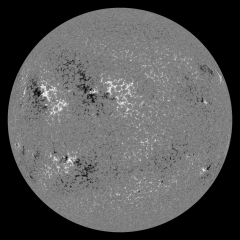 Image of Sun's magnetic field