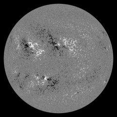 Image of Sun's magnetic field