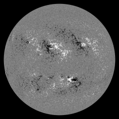 Image of Sun's magnetic field