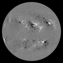 Image of Sun's magnetic field