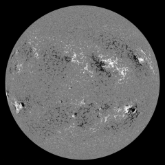 Image of Sun's magnetic field