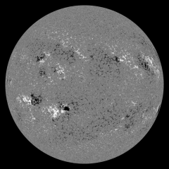 Image of Sun's magnetic field