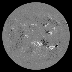 Image of Sun's magnetic field