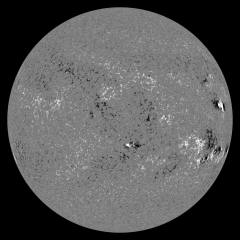 Image of Sun's magnetic field