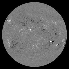 Image of Sun's magnetic field