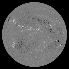 Image of Sun's magnetic field