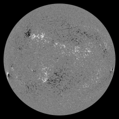 Image of Sun's magnetic field