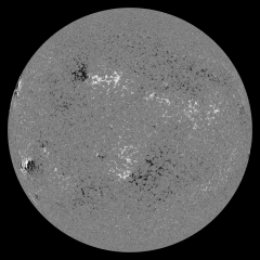 Image of Sun's magnetic field