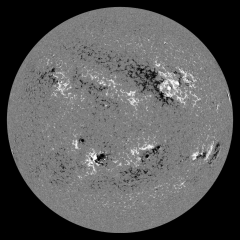 Image of Sun's magnetic field