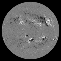 Image of Sun's magnetic field