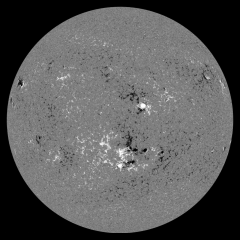 Image of Sun's magnetic field