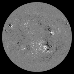 Image of Sun's magnetic field