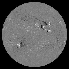 Image of Sun's magnetic field