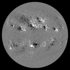 Image of Sun's magnetic field