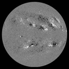 Image of Sun's magnetic field