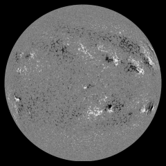 Image of Sun's magnetic field