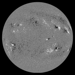 Image of Sun's magnetic field