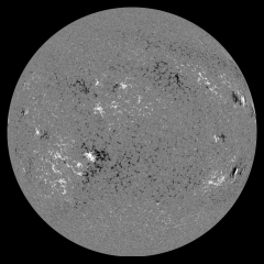 Image of Sun's magnetic field