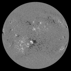 Image of Sun's magnetic field