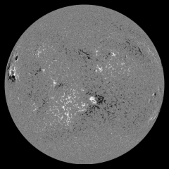 Image of Sun's magnetic field