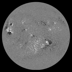 Image of Sun's magnetic field