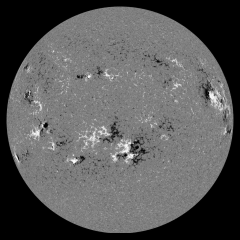 Image of Sun's magnetic field