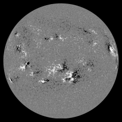 Image of Sun's magnetic field