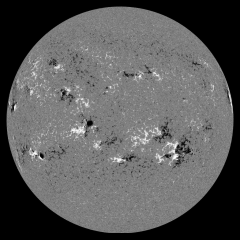 Image of Sun's magnetic field