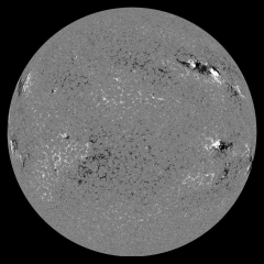 Image of Sun's magnetic field