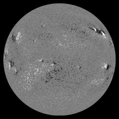 Image of Sun's magnetic field