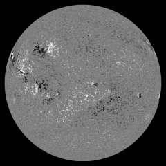 Image of Sun's magnetic field