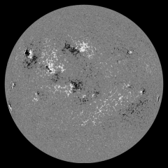 Image of Sun's magnetic field