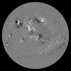 Image of Sun's magnetic field