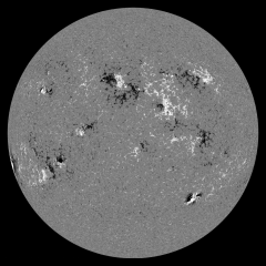 Image of Sun's magnetic field