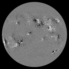 Image of Sun's magnetic field