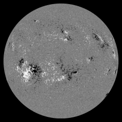 Image of Sun's magnetic field