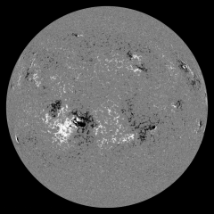 Image of Sun's magnetic field