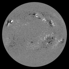 Image of Sun's magnetic field