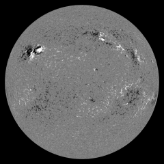 Image of Sun's magnetic field