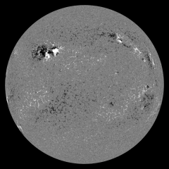 Image of Sun's magnetic field