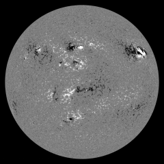 Image of Sun's magnetic field