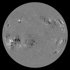 Image of Sun's magnetic field