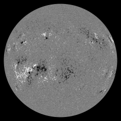 Image of Sun's magnetic field