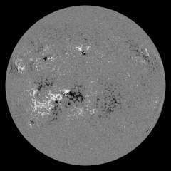 Image of Sun's magnetic field