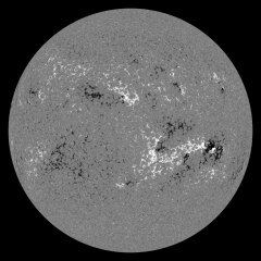 Image of Sun's magnetic field