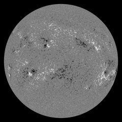 Image of Sun's magnetic field