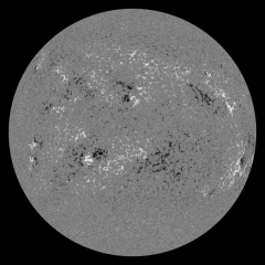 Image of Sun's magnetic field