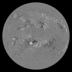 Image of Sun's magnetic field