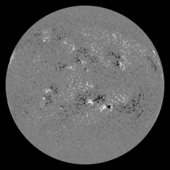 Image of Sun's magnetic field