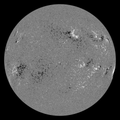 Image of Sun's magnetic field